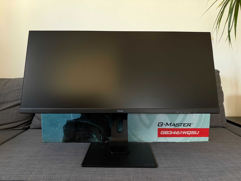 34-inch Ultra Wide Gaming Monitor Iiyama G-Master GB3461WQSU-B1 "Red Eagle"