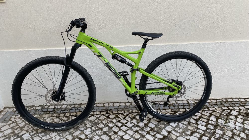 Whyte t-129 s (btt full suspension em ótimo estado)