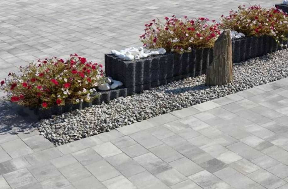 Donice Betonowe Agaflor murek oporowy gazon opór donica beton ziemia