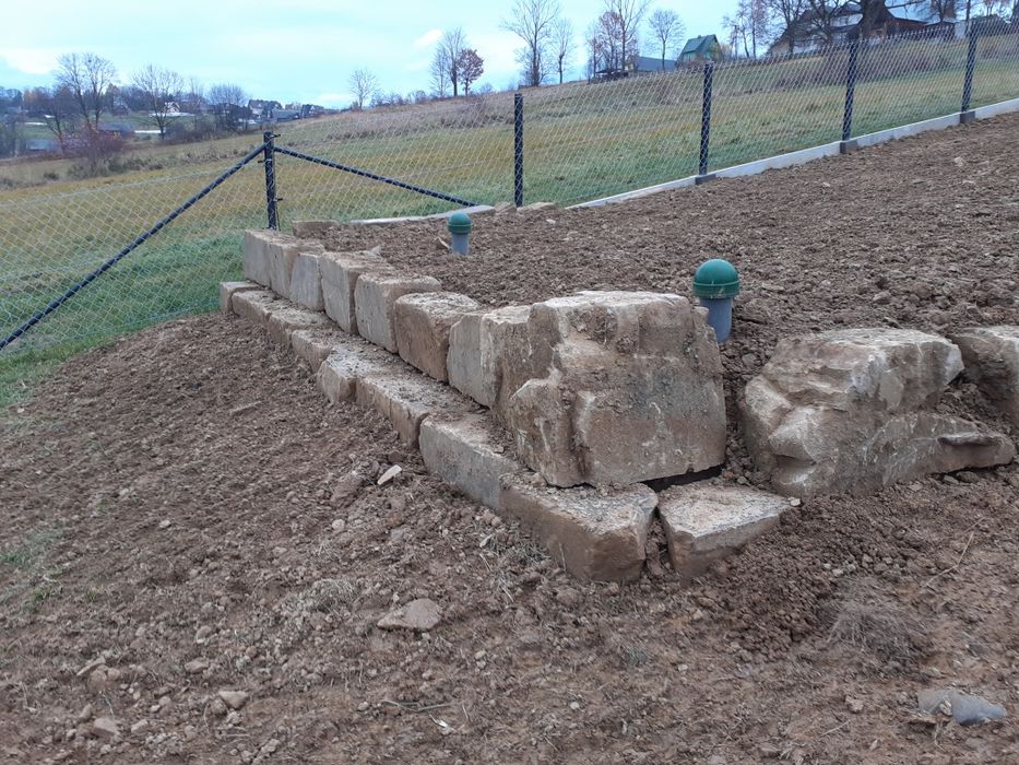 Usługi koparka/Roboty Ziemne Drogowe,Fundamenty,Wykopy,Wyburzenia,Bru