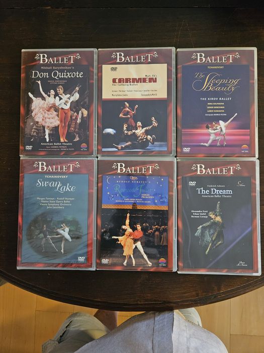 19 DVD de ballet