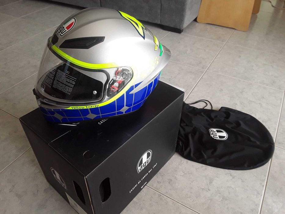 Capacete agv Rossi 46 (novo)
