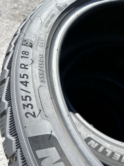Шини 235/45 R18 Michelin Pilot Alpin 5 резина бу зима