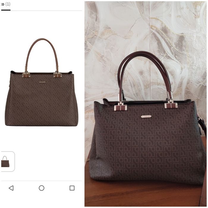 Кожанная женская сумка David Jones. Жіноча Шкіряна сумка 30*20*15