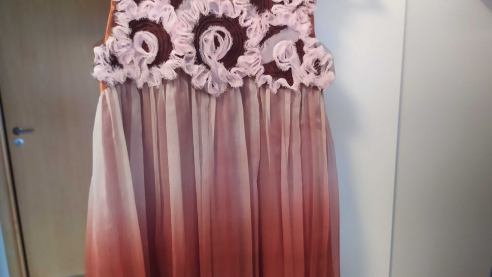 Vestido de festa degradé