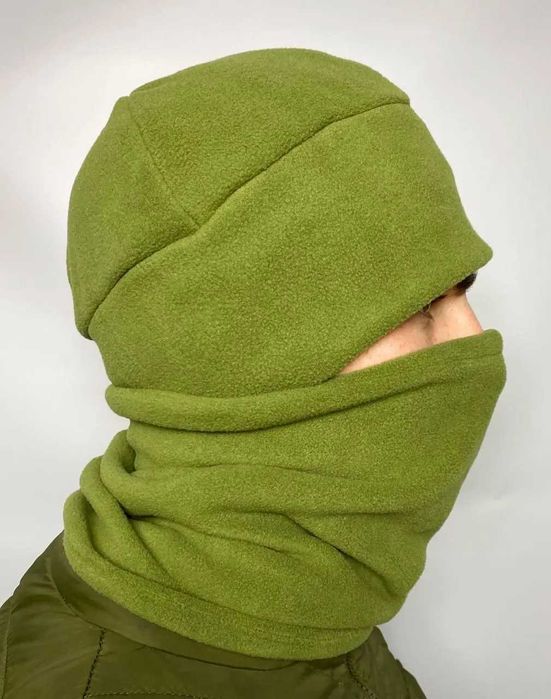 Тактичний комплект: Шапка ЗСУ зимова  + бафф ЗСУ зимовий