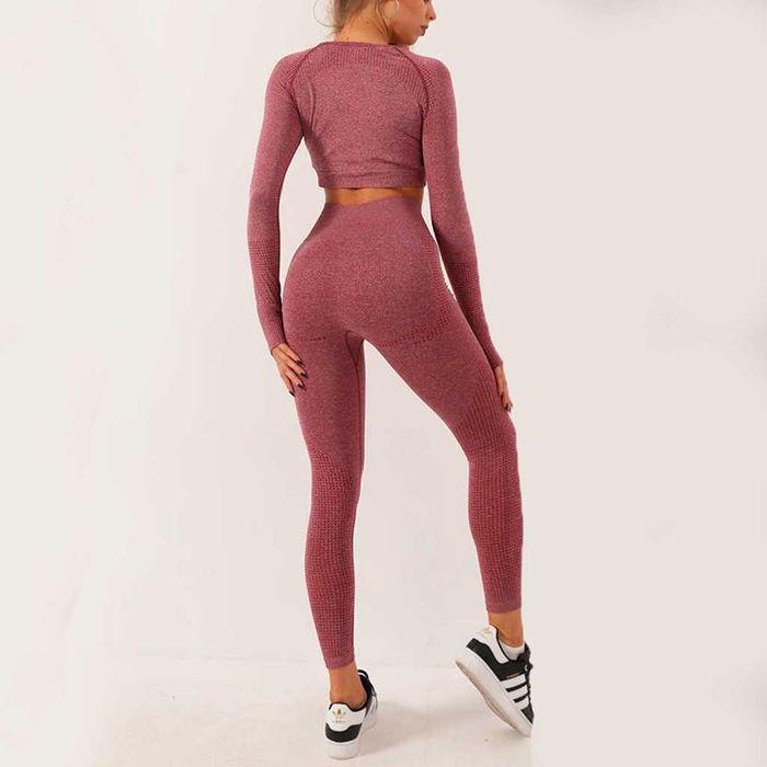 Leggings + Top de manga comprida | Promoção 2 peças