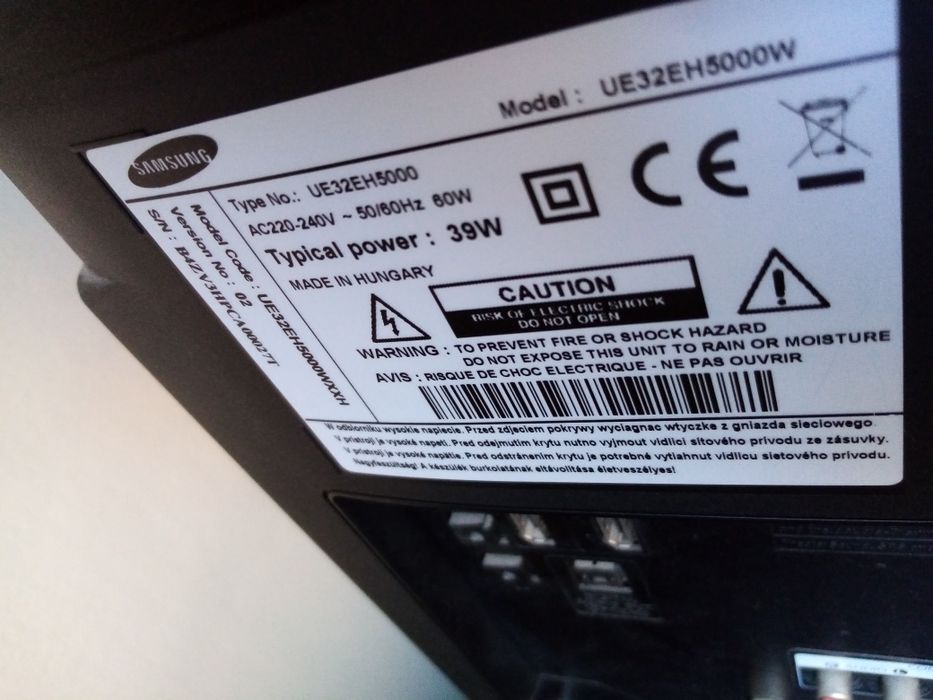 Telewizor /Samsung LED 32