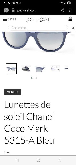Солнцезащитные очки Chanel 5315 c. 1502/S2 оригинал