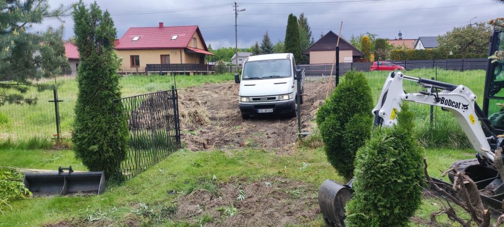 Usługi minikoparka 1.8 t