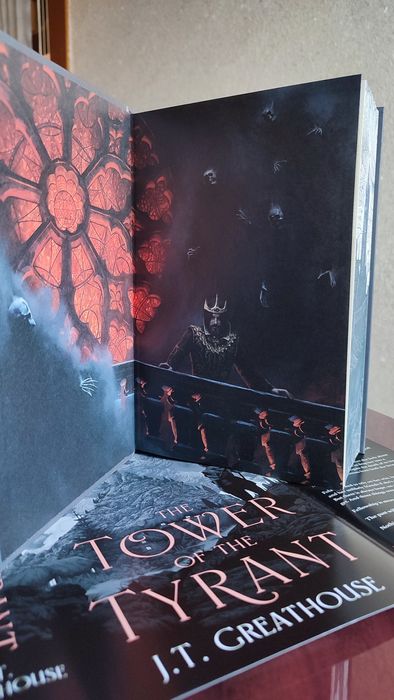Книжка The Tower of the Tyrant by J. T. Greathouse, Fairyloot Epic