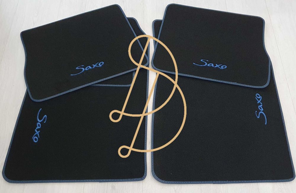 Tapetes auto Alcatifa, Veludo, Borracha e Bagageira com molde original