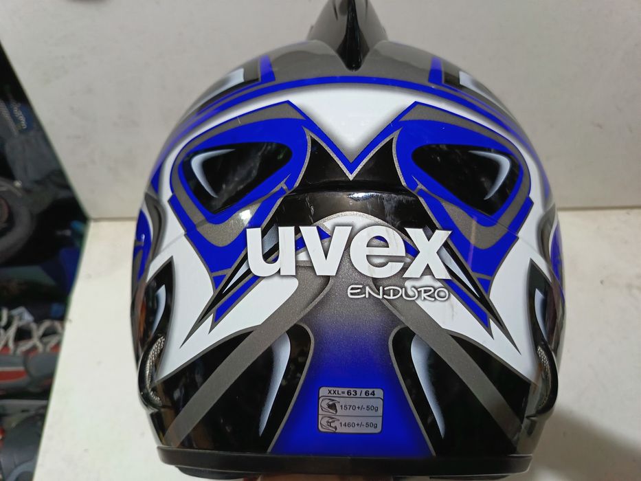 Kask motocyklowy U EX rozmiar XL 63/64 cm