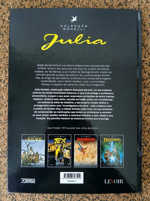 BD - Julia: O Eterno Repouso (Sergio Toppi)