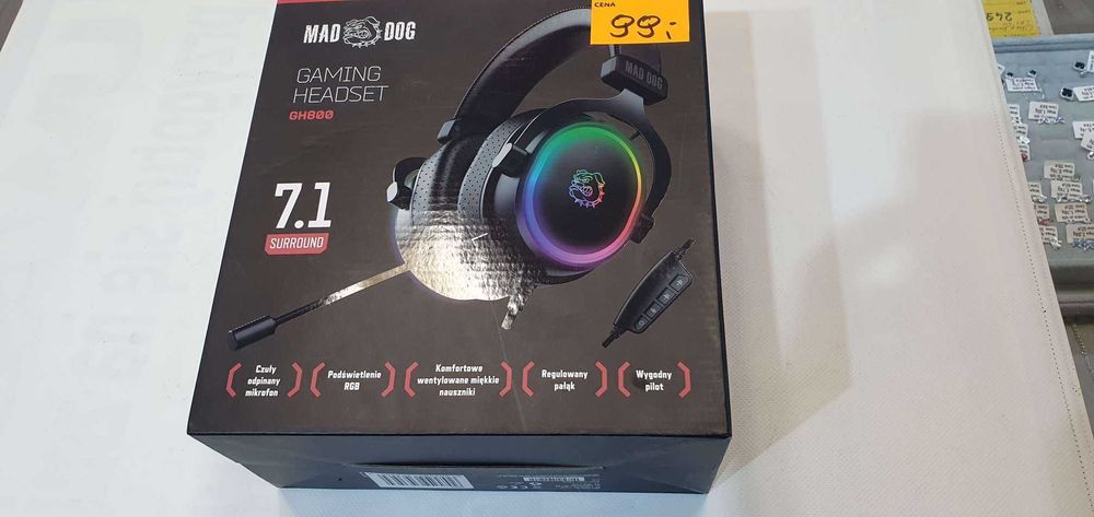 Słuchawki MAD DOS GH 800 - komismadej.pl