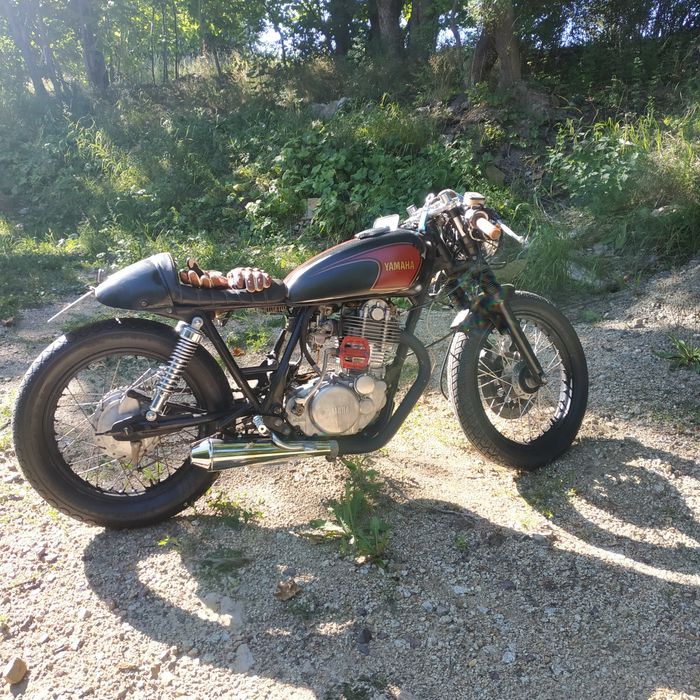 Yamaha SR 500 z 1980r. Cafe Racer- czytaj treść