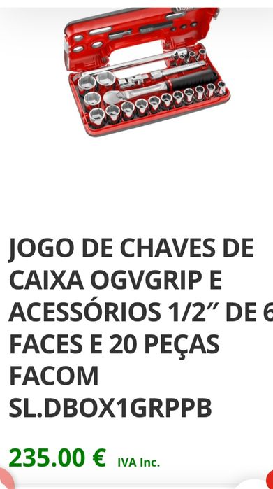 Conjunto de roquete facom e bahco