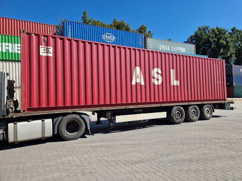 Kontenery 20DV 20HC 40DV 40HC | tani transport + HDS