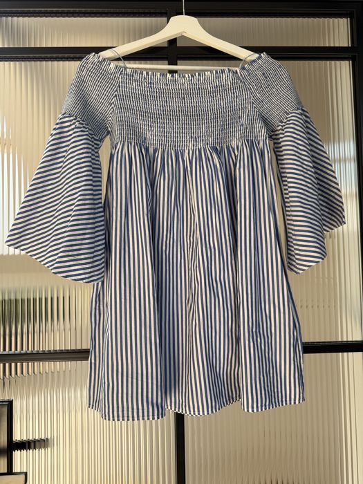 Sukienka hiszpanka w paski Zara