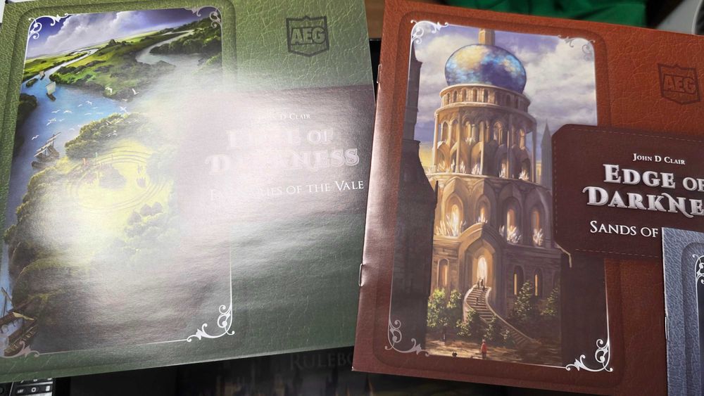 Edge of darkness collectors board game Guild Master edition