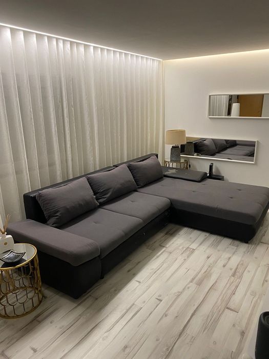 sofá com chaise longue