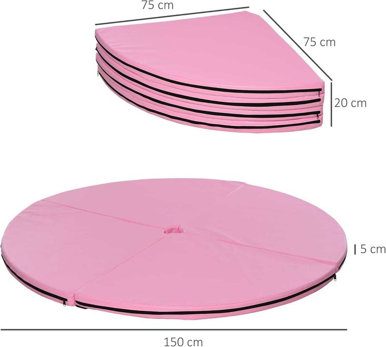 Materac gimnastyczny taniec fitness