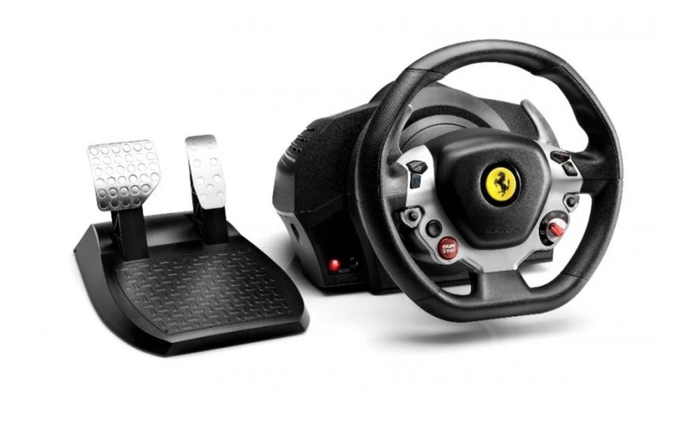 Thrustmaster TX Ferrari Edition com Volante em Couro