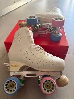 Patins Patinagem Artística EDEA RONDO + ROLL LINE MISTRAL | 400€
