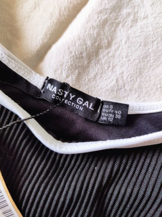 Strój kąpielowy / swimsuit / black / czarny / Nasty Gal /
