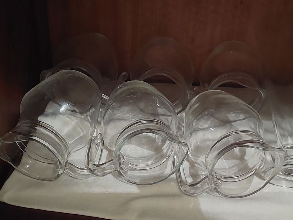 Conjunto 6 jarros para vinho