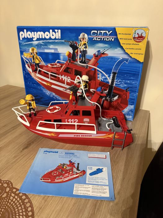 Playmobil łódź 3128 zestaw