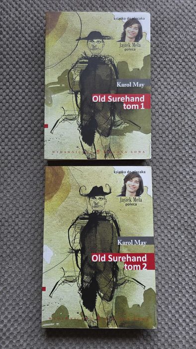 komplet t. 1 i 2 "Old Surehand" Karol May