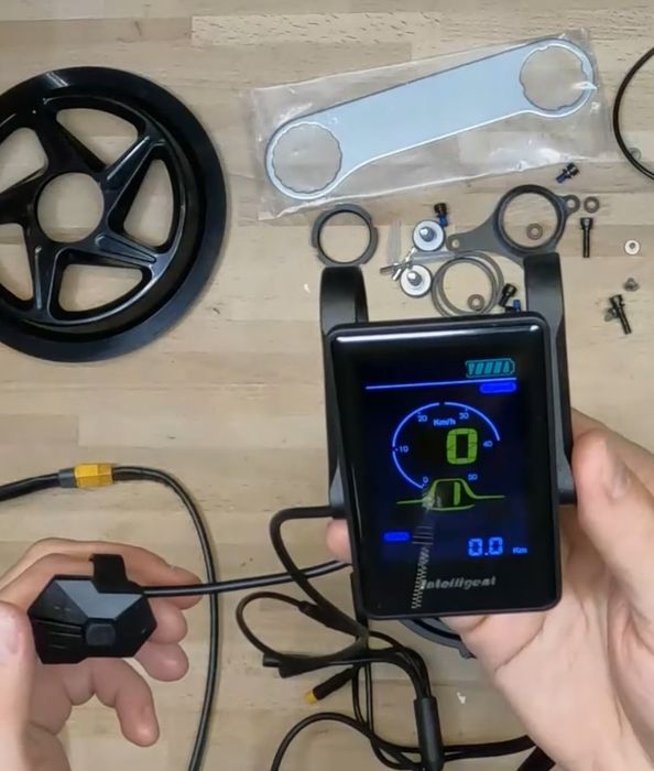 TONGSHENG TSDZ8 750w  конкурент Bafang BBS кареточний мотор