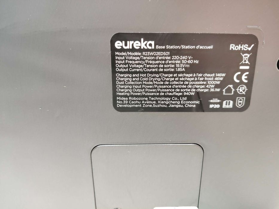 Eureka J15 Pro Ultra, Robot Odkurzacz do mopa do podłóg, Czarny