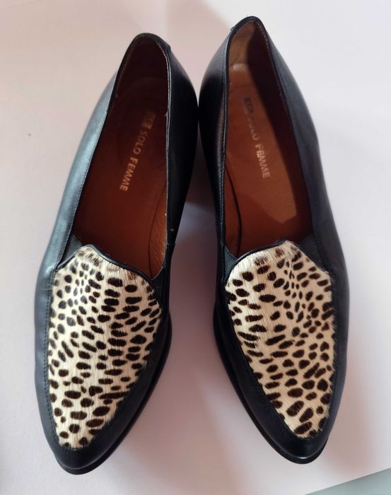 ZARA buty damskie półbuty mokasyny naturalna skóra Niska cena!