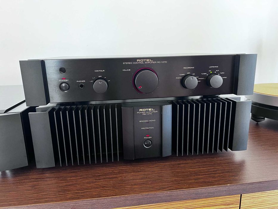 Rotel RB 1070 RC 1070 przedwzmacniacz i końcówka mocy super stan