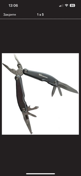 Мультиінструмент TheGeneral Protool у чохлі Графітовий (1800TG-11)
