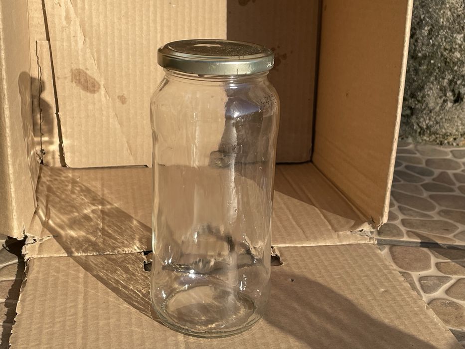 6 Frascos de Vidro com tampa 500ml