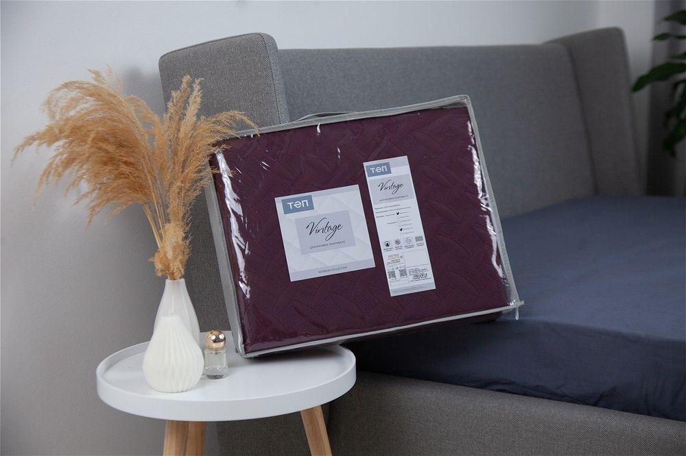 Покривало Вінтаж Vintage Комплект двохсторонний ТЕП