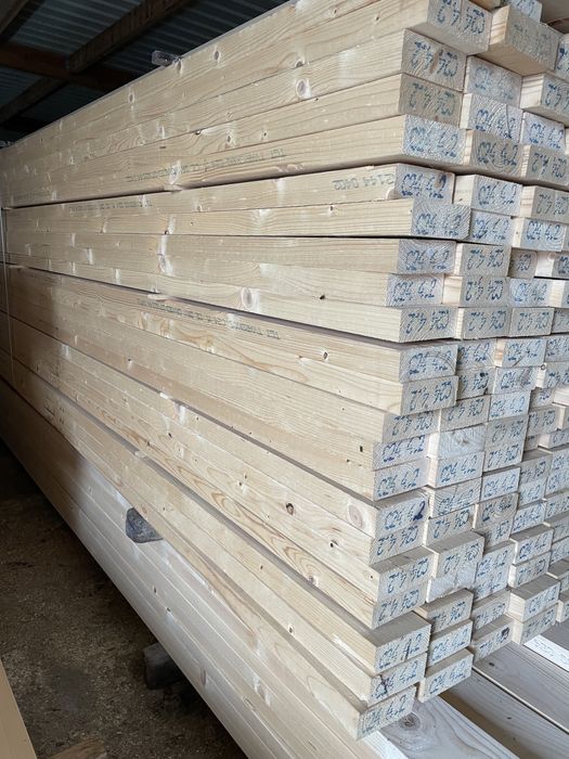 Drewno konstrukcyjne, tarcica budowlana, szalówka, deski, łaty