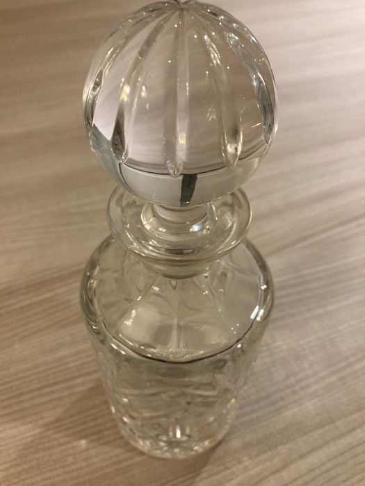 Garrafa de Cristal Antiga