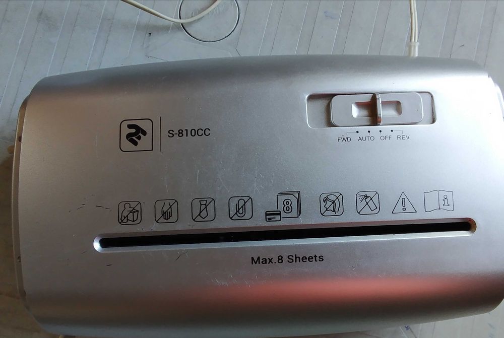 Знищувач документів S-810CC