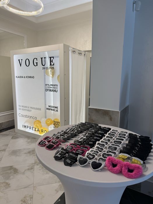 Wynajem Fotobox/Vogue/Magazyn/Fotobudka