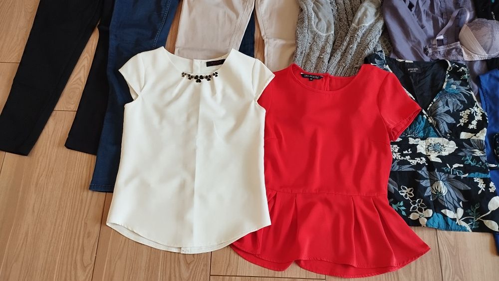 Zestaw/paka ubrań 34/36 XS/S damskich (20 szt.)