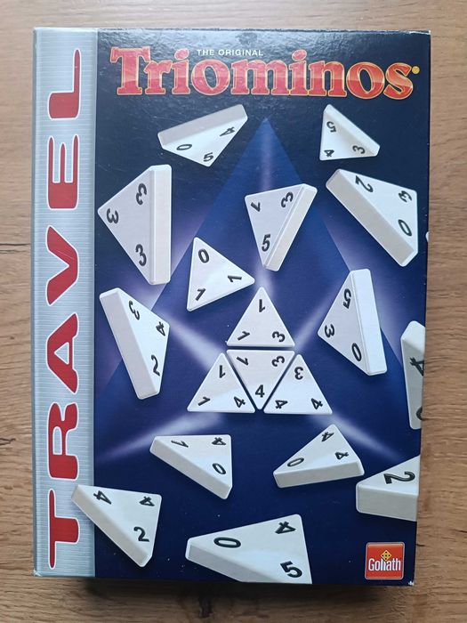 Triominos travel gra planszowa, podróżna