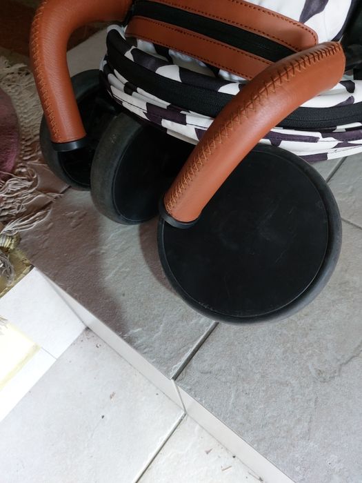 Spacerówka wózek Elodie Details szachownica czarno-biała