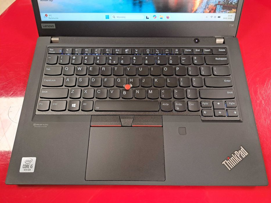 A-Klasa 14" Laptop Lenovo ThinkPad T14 i5-10gen 16GB /256SSD FHD Win11