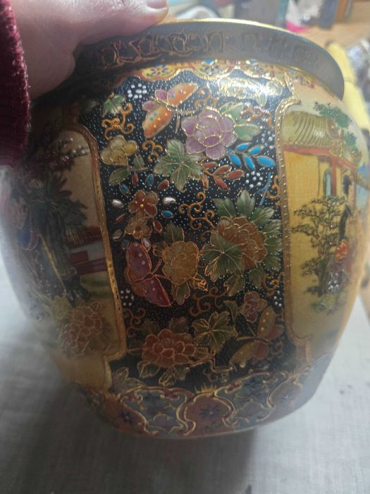 Conjunto de vasos cachepot satsuma