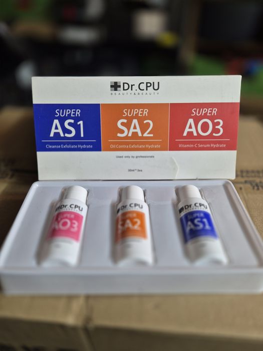 Koncentrat Serum do Oczyszczania Wodorowego Dr. CPU AS1 S2 03 Zestaw