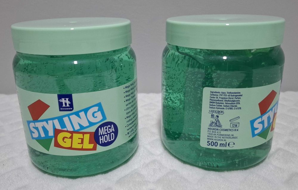 Żel do włosów, Zielony, 500ml (1szt.)